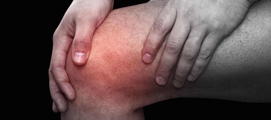 Inflamação e desconforto no joelho com gonartrose